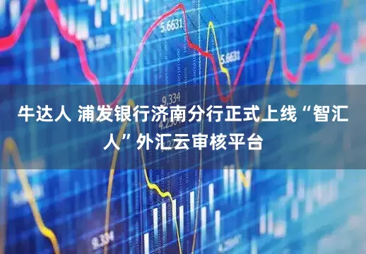 牛达人 浦发银行济南分行正式上线“智汇人”外汇云审核平台