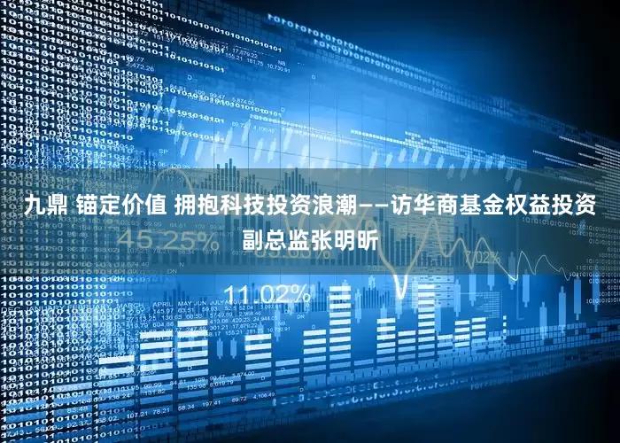 九鼎 锚定价值 拥抱科技投资浪潮——访华商基金权益投资副总监张明昕